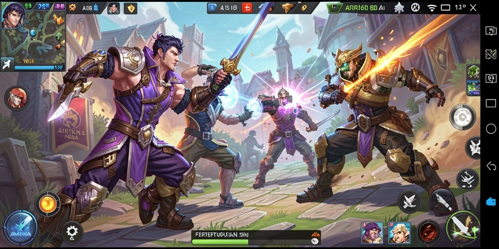 Tampilan aksi seru dalam gameplay AIR168 yang menarik.