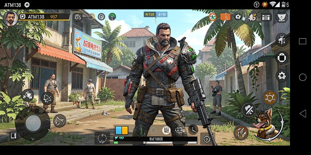 Screenshot ATM138 menampilkan aksi gameplay Simulation yang seru dan interaktif.