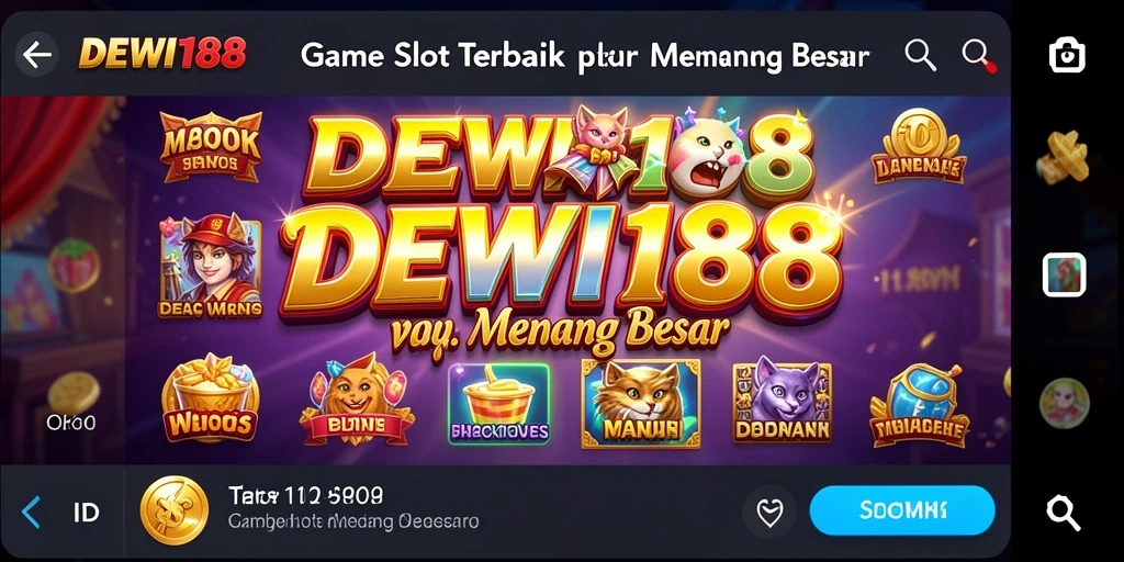 Gameplay DEWI188 yang mendebarkan dan penuh warna.
