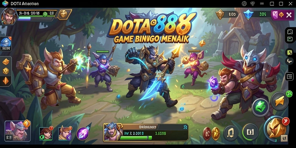 Screenshot DOTA88 menunjukkan gameplay Bingo yang seru dan interaktif.
