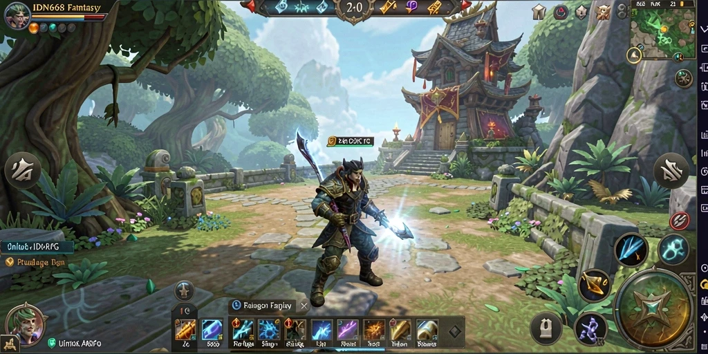 Gameplay ARPG yang menegangkan dan seru di IDN668.