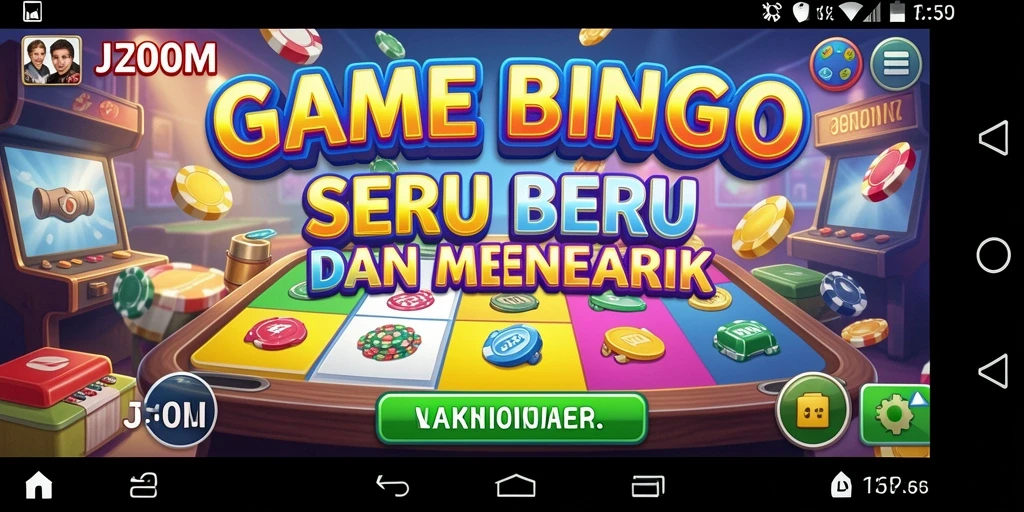 Tampilan gameplay menarik dari J200M Bingo yang mengasyikkan.