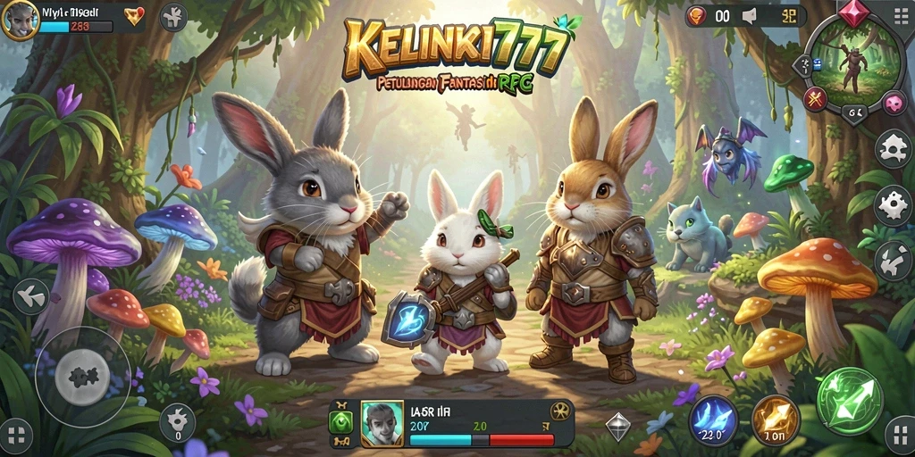 Gameplay seru dan mendalam dari KELINCI777 yang menantang.