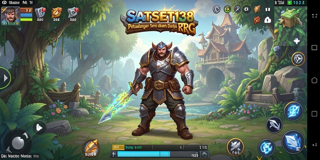 Tampilan gameplay RPG yang menarik di SATSET138.